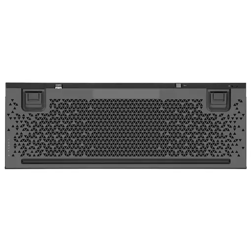 Corsair K100 RGB AIR teclado Juego USB + RF Wireless + Bluetooth QWERTZ Alemán Neg