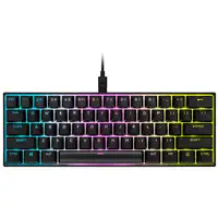 Corsair K65 RGB MINI 60% Mechanical Gaming teclado Juego USB QWERTY Inglés, Españo