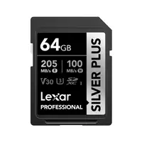 Lexar Professional SILVER PLUS 64 GB SDXC UHS-I Clase 3