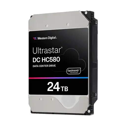 Western Digital Ultrastar DC HC580 disco duro interno 24 TB 7200 RPM 512 MB 3.5" S