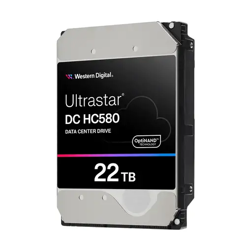 Western Digital Ultrastar DC HC580 disco duro interno 22 TB 7200 RPM 512 MB 3.5" S