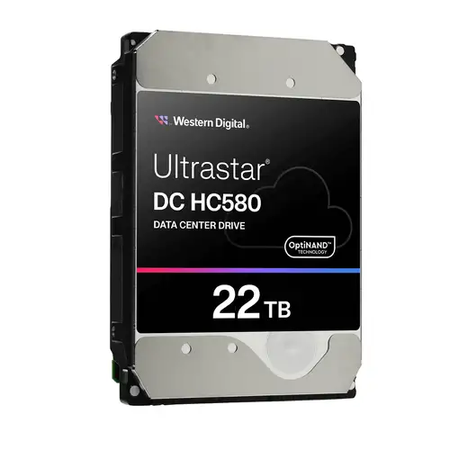 Western Digital Ultrastar DC HC580 disco duro interno 22 TB 7200 RPM 512 MB 3.5" S