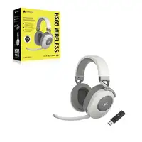 Corsair HS65 Auriculares Inalámbrico Diadema Juego Bluetooth Blanco