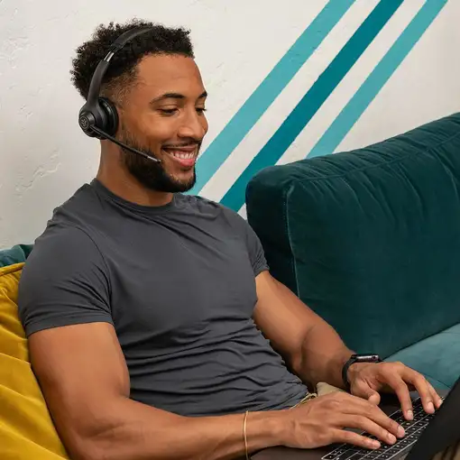 JLab Go Work Auriculares Inalámbrico y alámbrico Diadema Llamadas/Música USB Tipo