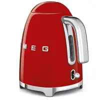 Smeg KLF03RDEU tetera eléctrica 1,7 L 2400 W Rojo