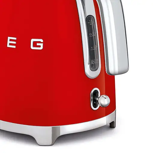 Smeg KLF03RDEU tetera eléctrica 1,7 L 2400 W Rojo