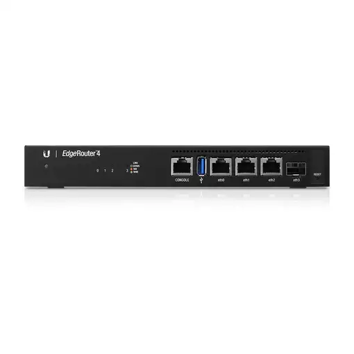 Ubiquiti EdgeRouter 4 router Gigabit Ethernet Negro