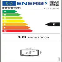 Infiniton INTV-24GS590 61 cm (24") HD Smart TV Wifi Negro 200 cd / m²