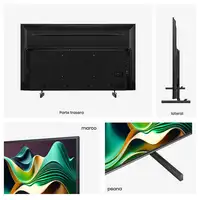 Hisense 55U6NQ Televisor 139,7 cm (55") 4K Ultra HD Smart TV Wifi Gris 600 cd / m²