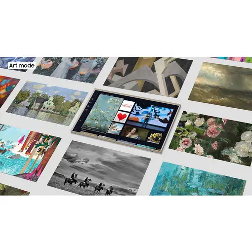 Televisor QLED 32'' Full HD Negro Smart QE32LS03CBUXXH SAMSUNG