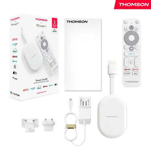 Streaming Dongle 150 Cast 4K UHD Google TV
