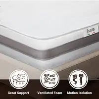 The White Stone Colchón Basic Individual 75x140 Memory|H25 cm|M. in Italy