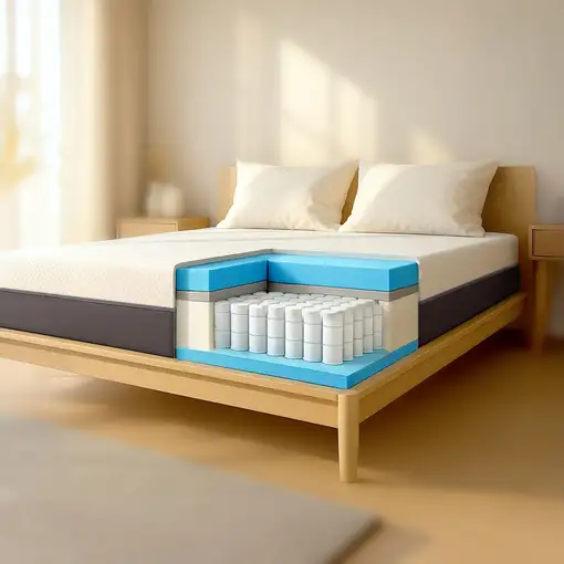 The White Stone Colchón 160x200 Espuma Viscoelástica y Espuma Waterfoam Alto 22 cm The White Stone Colchón 160x200 Espuma Viscoelástica y Espuma Waterfoam Alto 22 cm