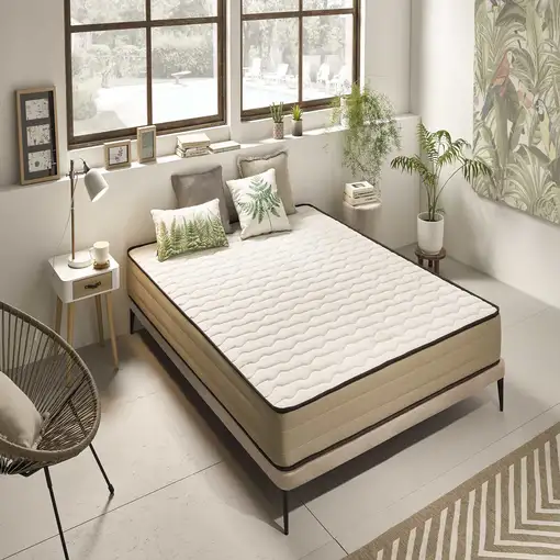Colchón Núcleo HR Bamboo Care 18cm, 100 x 190 cm - Moonia