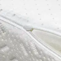 Colchón 70x140 Cuna 12cm Safetech HR Capa de Visco y Funda Extraíble