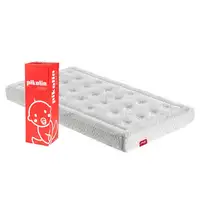 Colchón 70x140 Cuna 12cm Safetech HR Capa de Visco y Funda Extraíble
