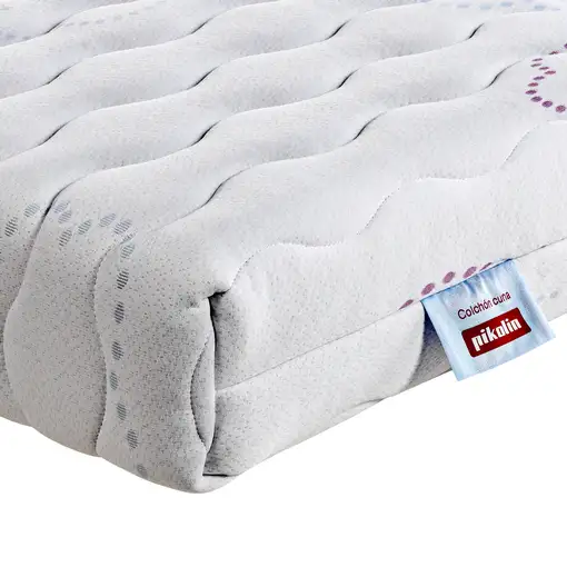 Colchón cuna 70x140 ergonómico 15cm | PIKOLIN viscoelástico HR firme