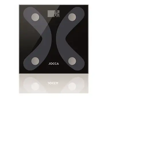 JOCCA 1440 báscula de baño Rectángulo Negro Báscula personal electrónica JOCCA 1440 báscula de baño Rectángulo Negro Báscula personal electrónica