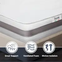 The White Stone Colchón Basic Individual 70x140 Memory|H20 cm|M. in Italy