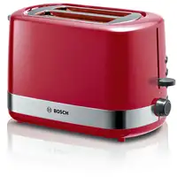 Bosch TAT6A514 tostadora 2 rebanada(s) 800 W Rojo