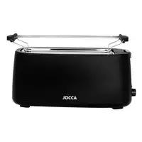 JOCCA 2312 tostadora 6 4 rebanada(s) 1400 W Negro JOCCA 2312 tostadora 6 4 rebanada(s) 1400 W Negro