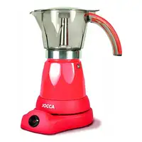 Cafeteras italianas Rojo 6 cups 5449R JOCCA