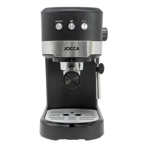 Cafetera Expresso Manual Negra, 1.25 L, 20 Bar, 1100 W, 2377 JOCCA