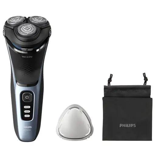 Afeitadora eléctrica recargable, en seco y en húmedo, 3000 Series S3243/12 PHILIPS