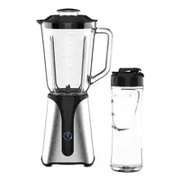 JOCCA 2311 licuadora 1 L Batidora de vaso 350 W Negro, Transparente