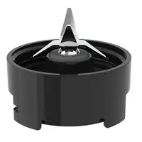 JOCCA 2311 licuadora 1 L Batidora de vaso 350 W Negro, Transparente