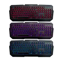 CoolBox Pack gaming DeepX-Wing 2 teclado Ratón incluido Juego USB QWERTY Español N