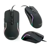 CoolBox Pack gaming DeepX-Wing 2 teclado Ratón incluido Juego USB QWERTY Español N