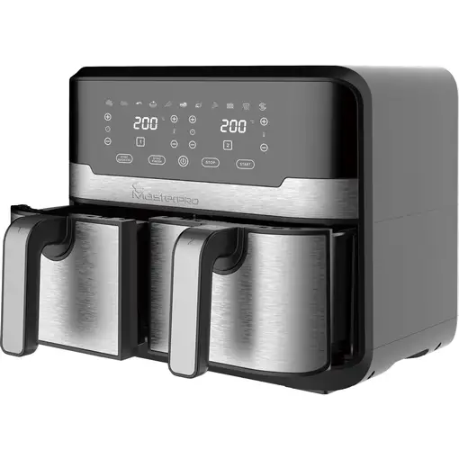 MasterPro Rocket Duo 900 Freidora de aire Color Negro