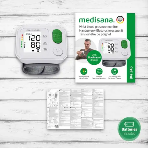 Medisana BW 345 Muñeca Automático