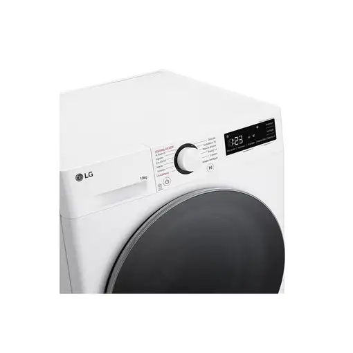 LG F4WR6010A1W lavadora Carga frontal 10 kg 1400 RPM Blanco