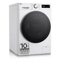 LG F4DR6009A1W lavadora-secadora Independiente Carga frontal Blanco D