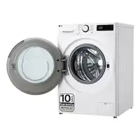 LG F4DR6009A1W lavadora-secadora Independiente Carga frontal Blanco D
