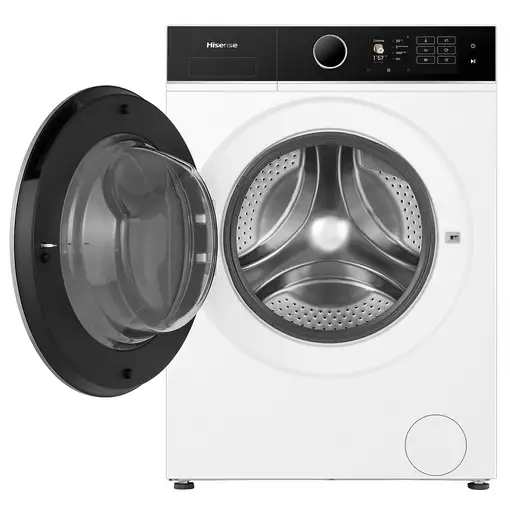 Lavadora carga frontal 8 kg 1400 RPM Blanco WF5I8043BWF HISENSE