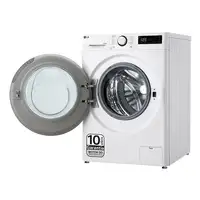LG F4DR6010A1W lavadora-secadora Independiente Carga frontal Blanco D