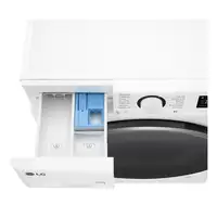 LG F4DR6010A1W lavadora-secadora Independiente Carga frontal Blanco D
