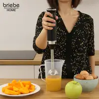 Batidora de Mano Brazo Desmontable, Diseño Ergonómico, HB1173BLK, Negro, Briebe Batidora de Mano Brazo Desmontable, Diseño Ergonómico, HB1173BLK, Negro, Briebe