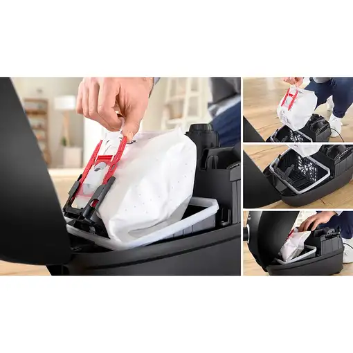 Aspiradora cilíndrica Secar 600 W Bolsa Serie 4 BGB41BA1  BOSCH