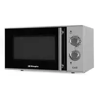 Orbegozo MIG 2321 Negro, Acero inoxidable Microondas con grill Encimera 23 L 900 W