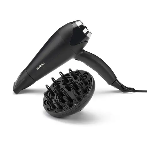 BaByliss D572DE secador 2200 W Negro