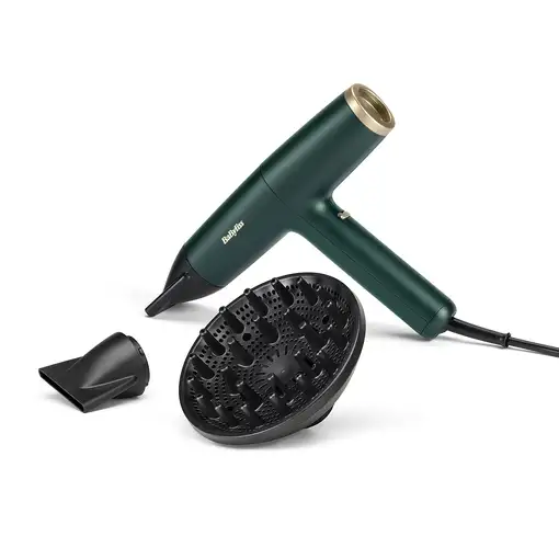 BaByliss Air Power Pro secador 1700 W Oro, Verde