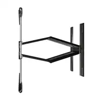 Titan 39297 soporte para TV 2,16 m (85") Negro