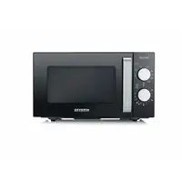 Severin MW 7762 microondas Negro, Acero inoxidable Microondas con grill Encimera 2
