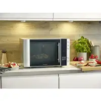 Severin MW 7775 microondas Negro, Plata Microondas con grill Encimera 30 L 900 W