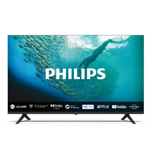 Televisor LED 75'' 4K Ultra HD Negro Smart 75PUS7009/12 PHILIPS