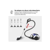 LG VK8506NHAC aspiradora 1,2 L Secar 650 W Sin bolsa